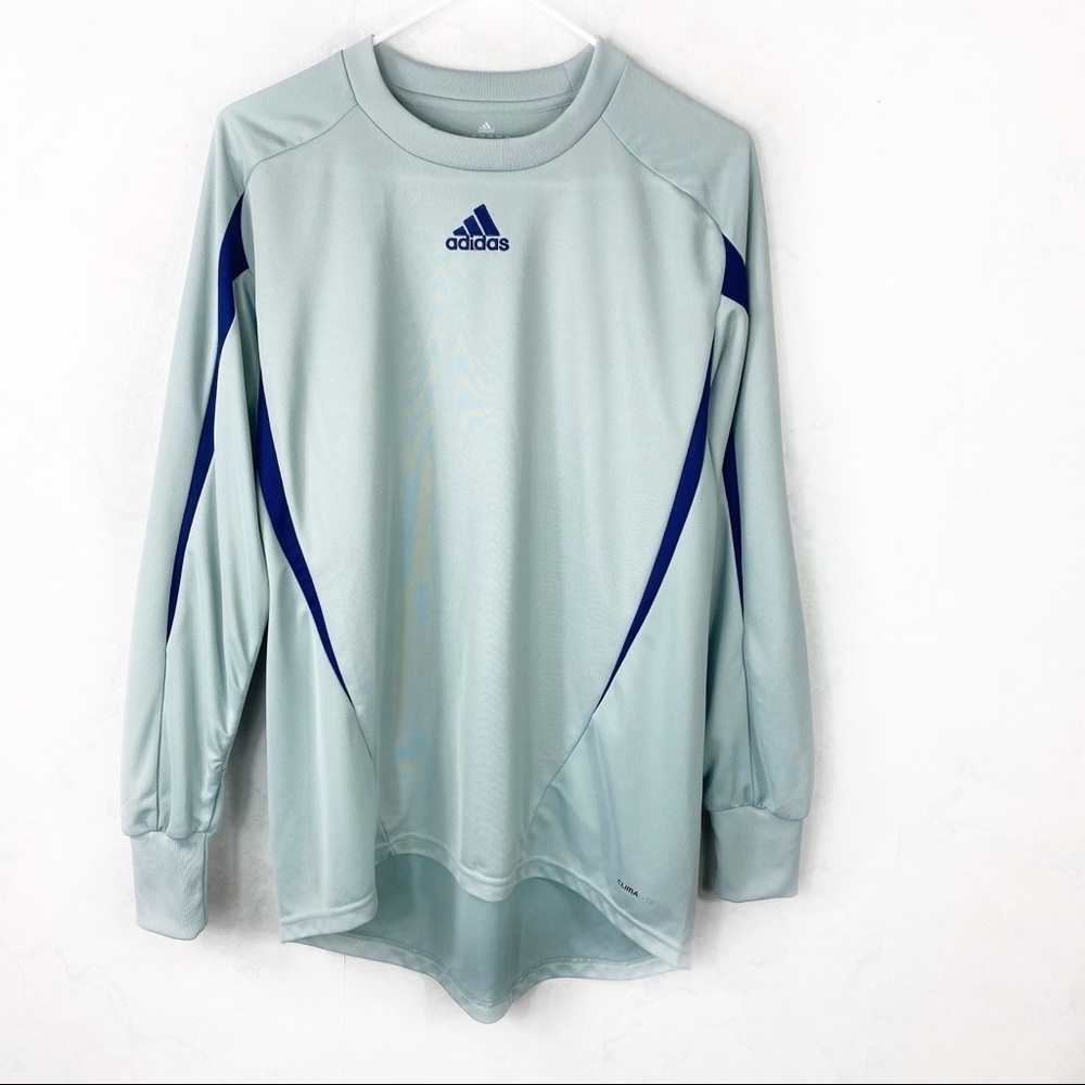 [Adidas] Blue Goalkeeper Jersey